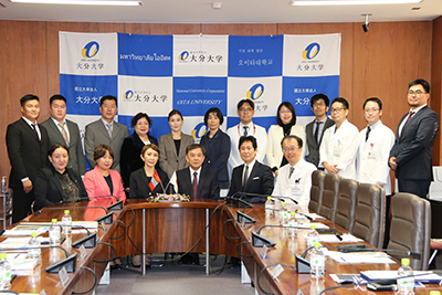 ソンギノハイルハン地区総合病院訪問団来訪