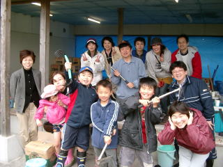 潮干狩り2009