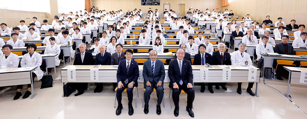 広瀬県知事による特別講演会