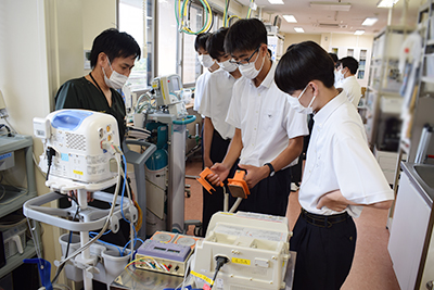 検査部・ME機器センター見学