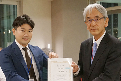 最優秀賞を受賞