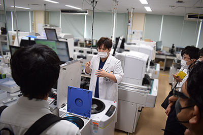 検査部・ME機器センター見学