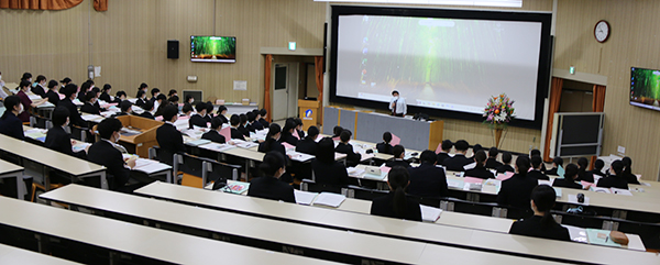 医療職員辞令交付式