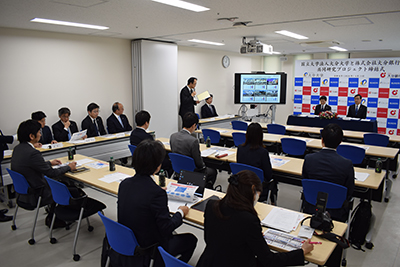 共同研究プロジェクト締結式