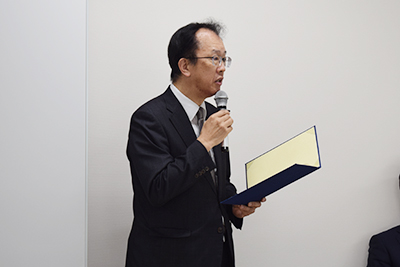 共同研究プロジェクト締結式