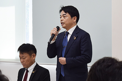 共同研究プロジェクト締結式